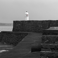 Buy canvas prints of Porthcawl Lighthouse by Dean Merry