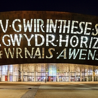 Buy canvas prints of Wales Millennium Centre by Dean Merry