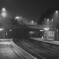 Buy canvas prints of  Taffs Well train station  by Dean Merry