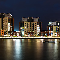 Buy canvas prints of Swansea waterfront penthouses by Dean Merry