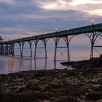Buy canvas prints of Clevedon pier by Dean Merry
