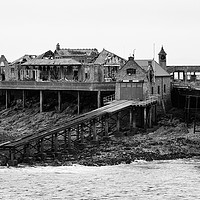 Buy canvas prints of Birnbeck Pier by Dean Merry