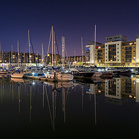 Buy canvas prints of Marina View, Portishead  by Dean Merry