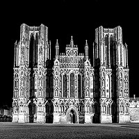 Buy canvas prints of Wells Cathedral Somerset England by Dean Merry