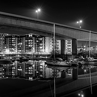 Buy canvas prints of Victoria Wharf, Cardiff, Penarth  by Dean Merry