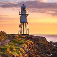 Buy canvas prints of Black Nore Lighthouse  by Dean Merry