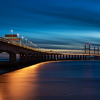 Buy canvas prints of Second Severn Crossing  by Dean Merry