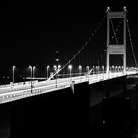 Buy canvas prints of First Severn Crossing by Dean Merry