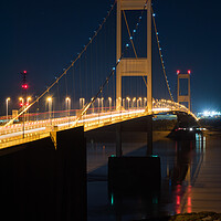 Buy canvas prints of  First Severn Crossing by Dean Merry