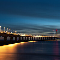 Buy canvas prints of Second Severn Crossing   by Dean Merry