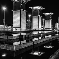Buy canvas prints of Millennium Square Reflections by Dean Merry