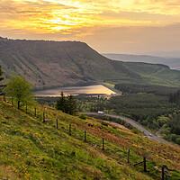 Buy canvas prints of Rhigos Viewpoint by Dean Merry