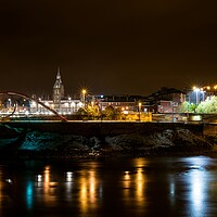 Buy canvas prints of Newport city centre by Dean Merry