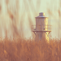 Buy canvas prints of East Usk Lighthouse by Dean Merry