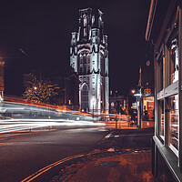 Buy canvas prints of Road to Wills Memorial Building Tower by Dean Merry