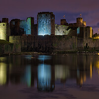 Buy canvas prints of Caerphilly Castle by Dean Merry