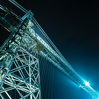 Buy canvas prints of Newport Transporter Bridge  by Dean Merry