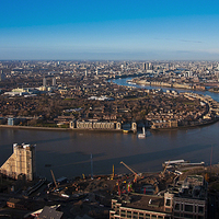 Buy canvas prints of London skyline River Thames by Patrick Langley