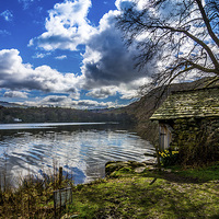 Buy canvas prints of The Old Boathouse by Mark Woodward