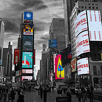 Buy canvas prints of Times Square, New York by Michael Hopes