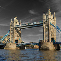 Buy canvas prints of Tower Bridge, London by Michael Hopes