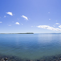 Buy canvas prints of Tropical panorama in Fiji by David Clark