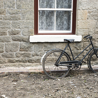 Buy canvas prints of Vintage Bicycle by Andrew Sturrock