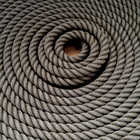 Buy canvas prints of Coiled Rope by Angela Rowlands