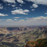 Buy canvas prints of  Point Imperial Grand Canyon by Angela Rowlands