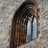 Buy canvas prints of  Bell Tower Window by Angela Rowlands