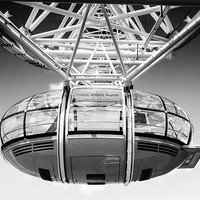 Buy canvas prints of  London Eye Pod by jim wardle