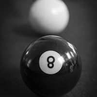 Buy canvas prints of Eight ball by Edward Fielding