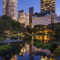Buy canvas prints of Central Park Twilight by Brian Jannsen