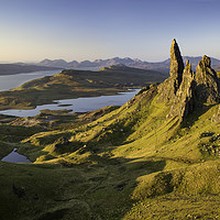 Buy canvas prints of Dawn over Old Man of Storr  by Brian Jannsen