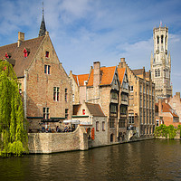 Buy canvas prints of Bruges Canal  by Brian Jannsen