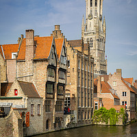 Buy canvas prints of Bruges Canal by Brian Jannsen