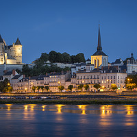 Buy canvas prints of Saumur - Loire Valley France by Brian Jannsen