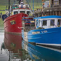 Buy canvas prints of Dingle Fishing Boats by Brian Jannsen