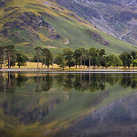 Buy canvas prints of Buttermere Reflections II by Brian Jannsen