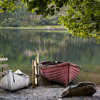 Buy canvas prints of Buttermere Boats by Brian Jannsen