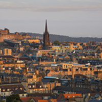 Buy canvas prints of Edinburgh Dawn by Brian Jannsen