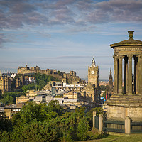 Buy canvas prints of Early Morning over Edinburgh by Brian Jannsen
