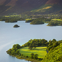Buy canvas prints of Keswick and Derwentwater - Lake District by Brian Jannsen