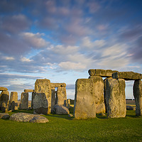 Buy canvas prints of Evening Over Stonehenge by Brian Jannsen