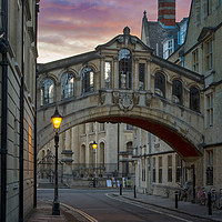 Buy canvas prints of Oxford's 'Bridge of Sighs' England by Brian Jannsen