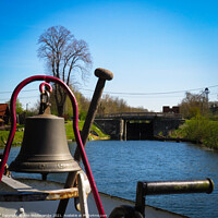 Buy canvas prints of Waiting for a lock at Frise by Ann Biddlecombe