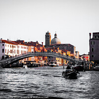 Buy canvas prints of Main canal Venice Italy by Ann Biddlecombe
