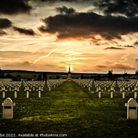 Buy canvas prints of French military cemetery of the First World War in Sillery France by Ann Biddlecombe