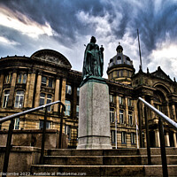Buy canvas prints of Queen Victoria Statue in Victoria square by Ann Biddlecombe