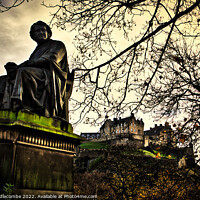 Buy canvas prints of Statue of Sir James Young Simpson by Ann Biddlecombe